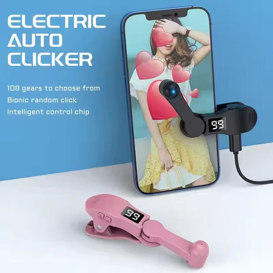 Auto Clicker pour smartphone, application de clic rapide pour iPhone et iPad, simulation de clic continu du doigt pour TikTok,  les diffusions en direct, les offres éclair, les tâches de récompense, prêt à l'emploi
